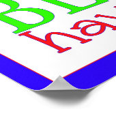 デイサービスサブウェイアート ポスター (角)