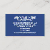 デイサービストドラールーム 名刺 (裏面)