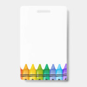 デイサービスプライマリ先生フォトIDバッジ バッジ (裏面)