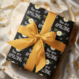 デイジーあなたは素晴らしい包装紙シート ラッピングペーパーシート