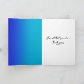 デイジーありがとう カード (内部)