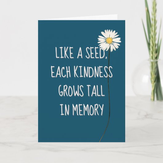 デイジーありがとう カード (正面)