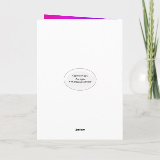 デイジーありがとう カード (裏面)