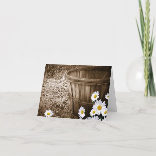 デイジーありがとう サンキューカード (正面)