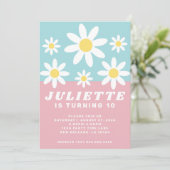 デイジーおもしろい誕生日パーティーの招待 招待状 (スタンド正面)
