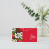 デイジーおよびいちご 名刺 (スタンド正面)