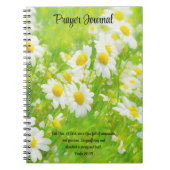 デイジーかわいらしガーデン聖書聖句伝道雑誌 ノートブック (正面)