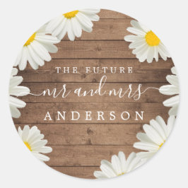 デイジーかわいらしズ未来ミセス・差出人住所 ラウンドシール