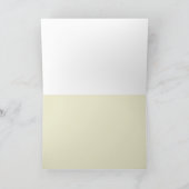 デイジーかわいらしフラワーウォータカラーカード カード (内部)