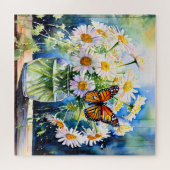 デイジーかわいらしフローラ ジグソーパズル (横)