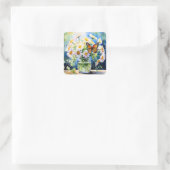 デイジーかわいらしフローラ スクエアシール (バッグ)