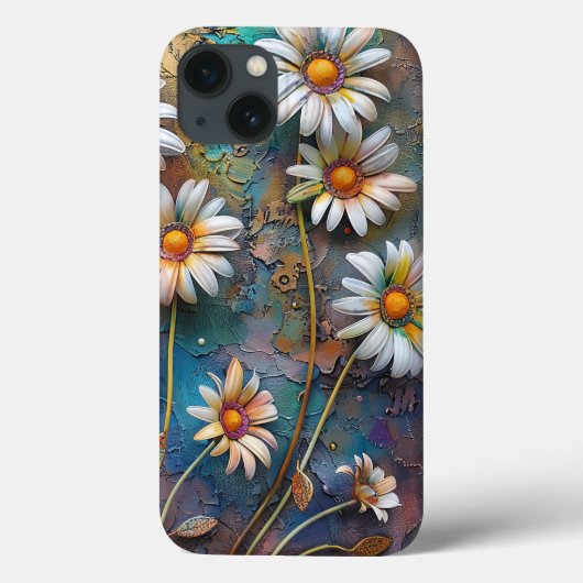 デイジーかわいらし花野草花フローラ Case-Mate iPhoneケース (裏面)