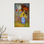 デイジーとアネモネが入った花瓶 – Van ゴッホ ポスター (キッチン)