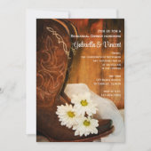 デイジーとカウボーイブーツウェスタンリハーサルディナー 招待状 (正面)