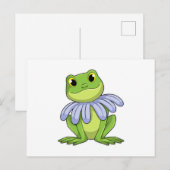 デイジーとカエル ポストカード (正面/裏面)