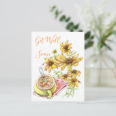 デイジーとスープ ポストカード (スタンド正面)