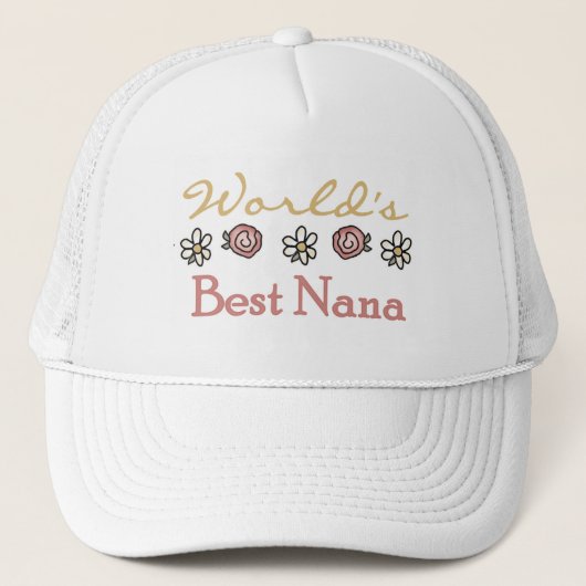 デイジーとバラズワールド最高のズNana Tシャツ キャップ (正面)