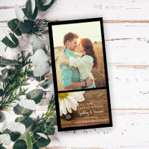 デイジーとバーンウッドカントリーウェディング日付を保存