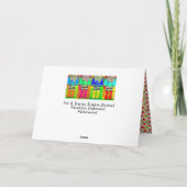 デイジーとブーツのお母さんの日の挨拶 カード (裏面)