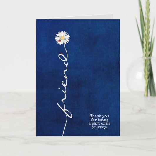 デイジーとラディバグの友感謝してい人用 カード (正面)