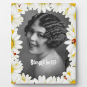 デイジーとレディーバグアートフレームプラーク フォトプラーク (正面)