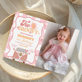 デイジーとレトロヴァンツーグルーヴィー第2バースデーフォト 招待状