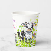 デイジーと家畜のハッピーバースデー 紙コップ (裏面)