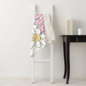 デイジーと平和を作る人のスローガン シェルパブランケット (インサイチュ)