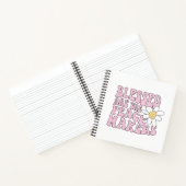 デイジーと平和を作る人のスローガン ノートブック (内部)