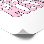 デイジーと平和を作る人のスローガン ポスター (角)