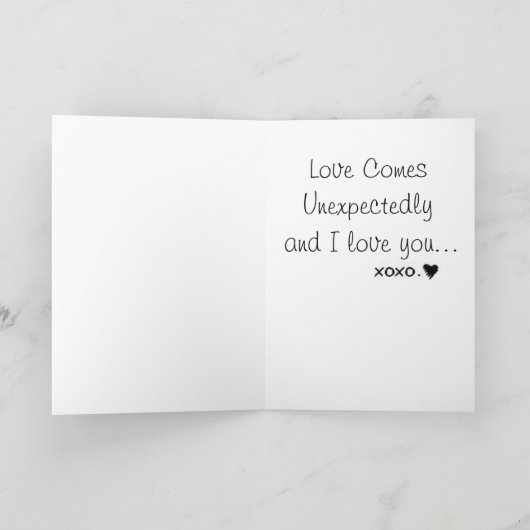 デイジーと愛 カード (内部)