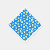 デイジーと星 スタンダードカクテルナプキン (角)