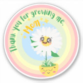 デイジーと母の植物 シール (正面)