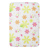 デイジーと水玉模様 バスマット (正面縦)