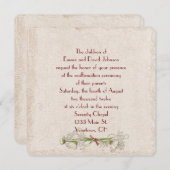 デイジーと真珠の誓の更新招待状 招待状 (正面/裏面)