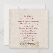 デイジーと真珠の誓の更新招待状 招待状 (正面)