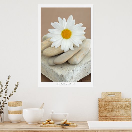 デイジーと石 ポスター (キッチン)