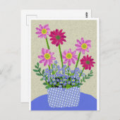 デイジーと私は忘れはがきではない ポストカード (正面/裏面)