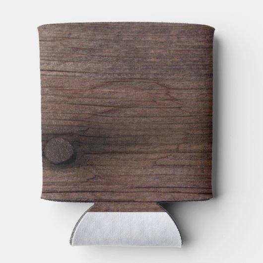 デイジーと素朴バーンウッドカントリー結婚式の好意 缶クーラー (裏面)