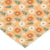 デイジーと葉 ショートテーブルランナー (コーナー)
