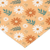 デイジーと葉 テーブルクロス (アングル)