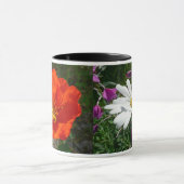 デイジーと雑草ワイルドフラワー マグカップ (中央)