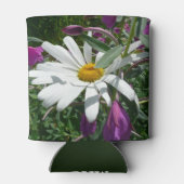 デイジーと雑草ワイルドフラワー 缶クーラー (裏面)