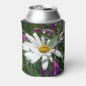 デイジーと雑草ワイルドフラワー 缶クーラー (缶裏面)