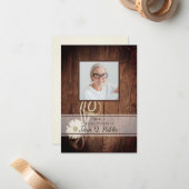 デイジーと馬ビット共有メモリ葬儀メモリアル ノートカード (正面/裏面インサイチュ)