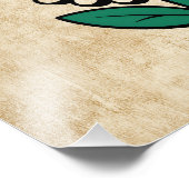 デイジーと鳥デザイン フォトプリント            (角)