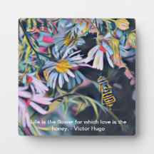 デイジーとBee 5 x 5 Tabletop Photo with Easel