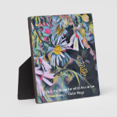 デイジーとBee 5 x 5 Tabletop Photo with Easel フォトプラーク (正面)