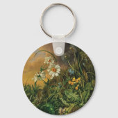 デイジーとPrimrosesの森の床… キーホルダー (裏面)