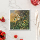 デイジーとPrimrosesの森の床… スタンダードカクテルナプキン (インサイチュ)